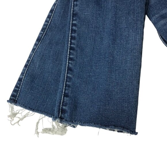 Abercrombie & Fitch The Super Skinny Ultra High Rise Distressed Jeans Size 6/28 - Picture 10 of 10